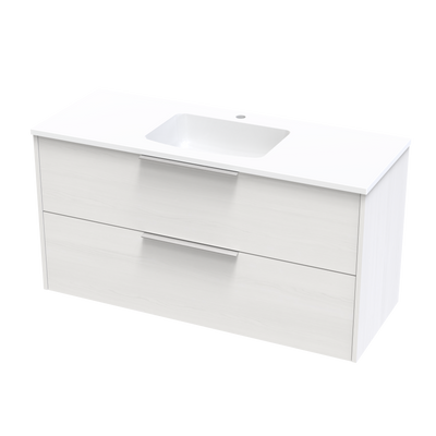 Nikau Double Drawer 1200mm Wall Hung Vanity