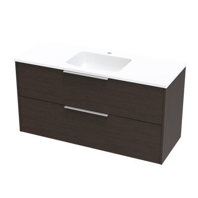 Nikau Double Drawer 1200mm Wall Hung Vanity