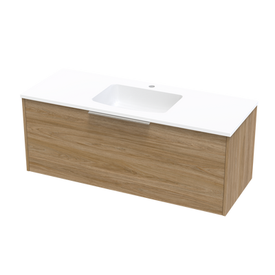 Nikau Grove 1200 Single Drawer Wall Vanity