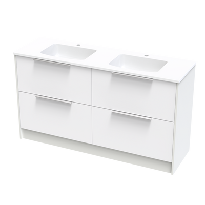 Nikau Double Drawers 1500mm Two Tone Floor Vanity