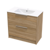 Nikau Valley 900 Double Drawer Floor Vanity