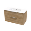 Nikau Aura 1000 Double Drawer Wall Vanity