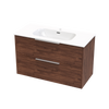 Nikau Aura 1000 Double Drawer Wall Vanity
