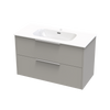 Nikau Aura 1000 Double Drawer Wall Vanity