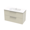 Nikau Aura 1000 Double Drawer Wall Vanity