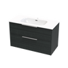 Nikau Aura 1000 Double Drawer Wall Vanity