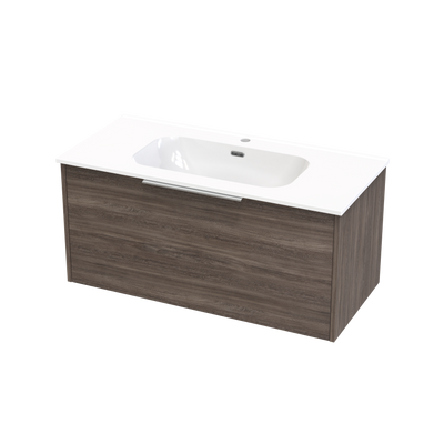 Nikau Aura 1000 Single Drawer Wall Vanity