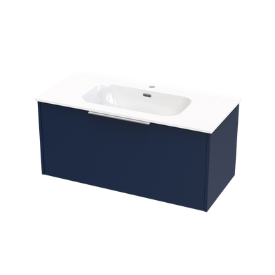 Nikau Aura 1000 Single Drawer Wall Vanity