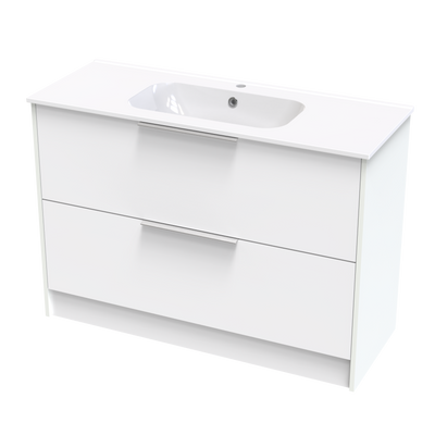 Nikau Aura 1200 Double Drawer Floor Vanity