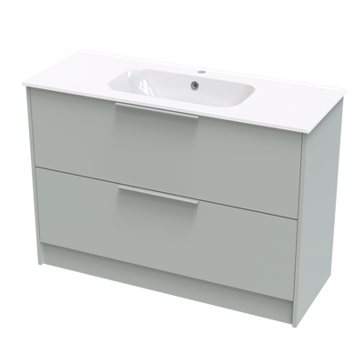 Nikau Aura 1200 Double Drawer Floor Vanity