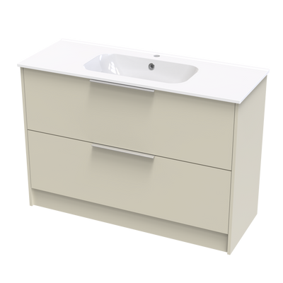 Nikau Aura 1200 Double Drawer Floor Vanity