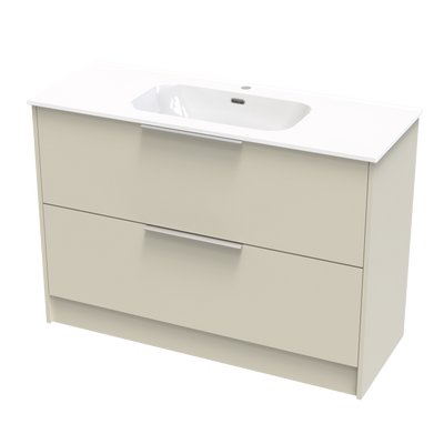 Nikau Aura 1200 Double Drawer Floor Vanity
