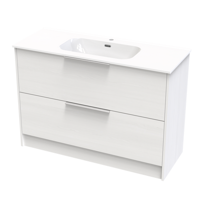 Nikau Aura 1200 Double Drawer Floor Vanity