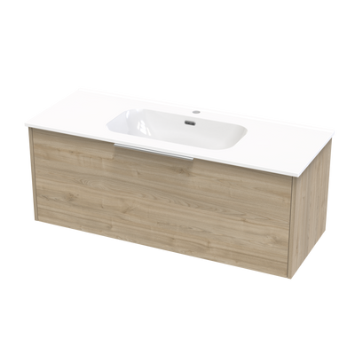 Nikau Aura 1200 Single Drawer Wall Vanity