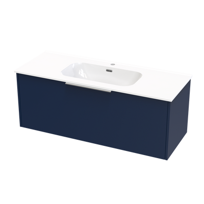 Nikau Aura 1200 Single Drawer Wall Vanity