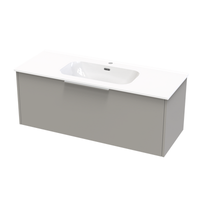 Nikau Aura 1200 Single Drawer Wall Vanity