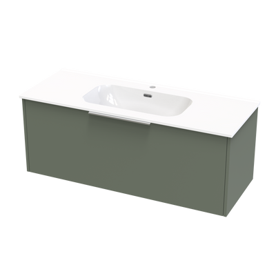 Nikau Aura 1200 Single Drawer Wall Vanity