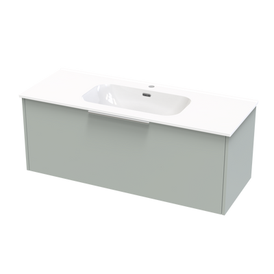 Nikau Aura 1200 Single Drawer Wall Vanity