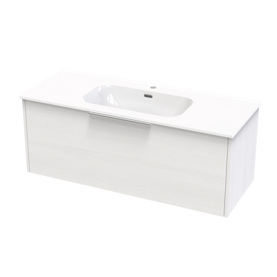 Nikau Aura 1200 Single Drawer Wall Vanity