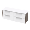 Nikau Pro Double Drawers 1500mm Two Tone Wall Hung Vanity
