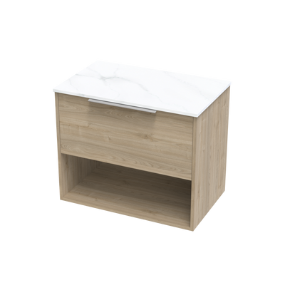 Nikau Pro Arctic 750 Drawer Open Wall Vanity
