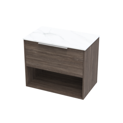 Nikau Pro Arctic 750 Drawer Open Wall Vanity