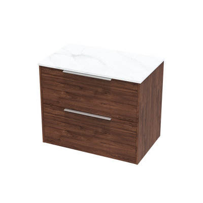Nikau Pro Arctic 750 Double Drawer Wall Vanity