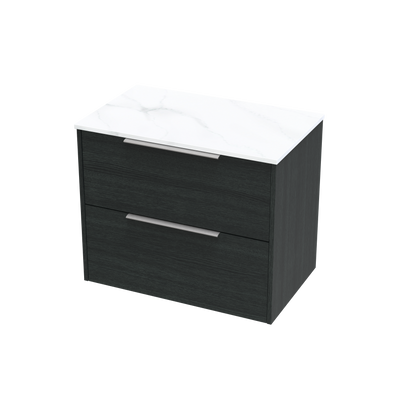 Nikau Pro Arctic 750 Double Drawer Wall Vanity