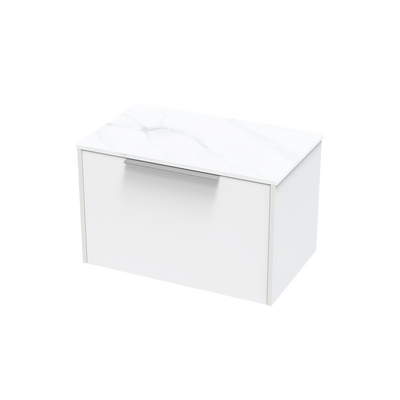 Nikau Pro Arctic 750 Single Drawer Two Tone Wall Vanity
