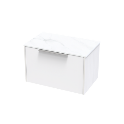 Nikau Pro Arctic 750 Single Drawer Two Tone Wall Vanity