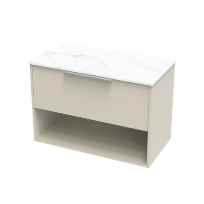 Nikau Pro Arctic 900 Drawer Open Wall Vanity
