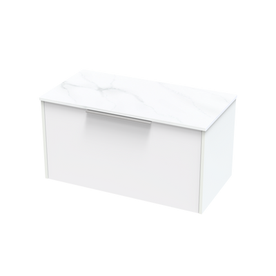 Nikau Pro Arctic 900 Single Drawer Wall Vanity