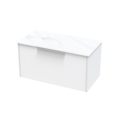 Nikau Pro Arctic 900 Single Drawer Two Tone Wall Vanity