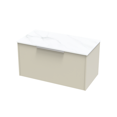 Nikau Pro Arctic 900 Single Drawer Wall Vanity