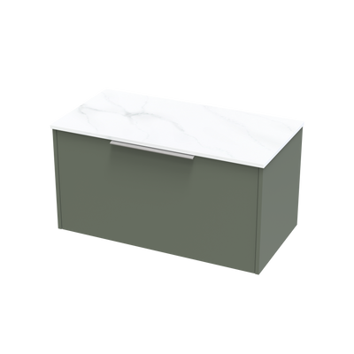 Nikau Pro Arctic 900 Single Drawer Wall Vanity