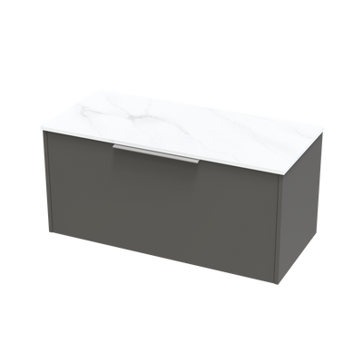 Nikau Pro Arctic 1000 Single Drawer Wall Vanity