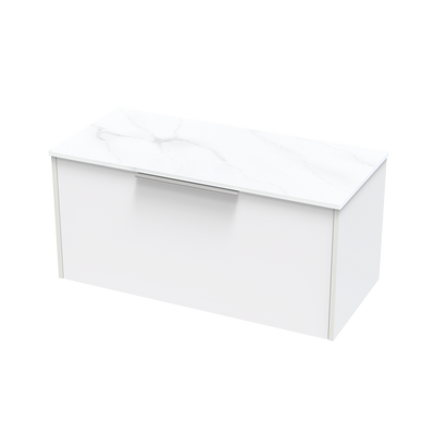 Nikau Pro Arctic 1000 Single Drawer Two Tone Wall Vanity