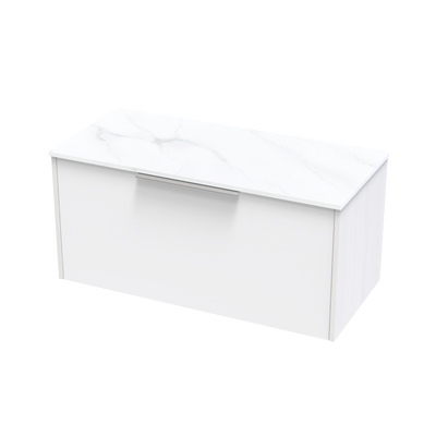 Nikau Pro Arctic 1000 Single Drawer Two Tone Wall Vanity