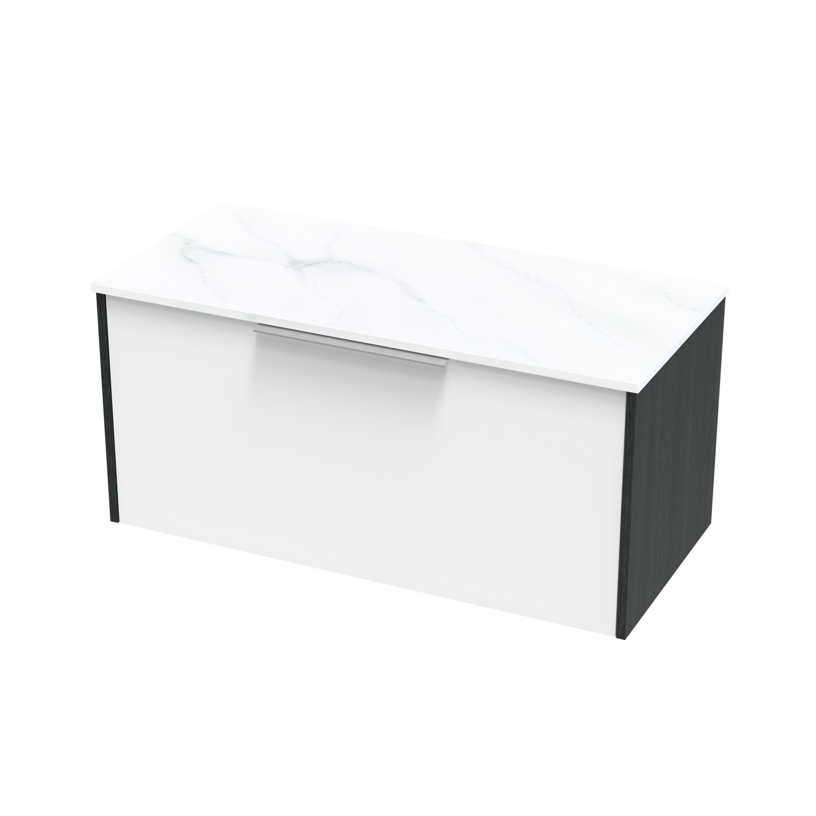 Nikau Pro Arctic 1000 Single Drawer Two Tone Wall Vanity