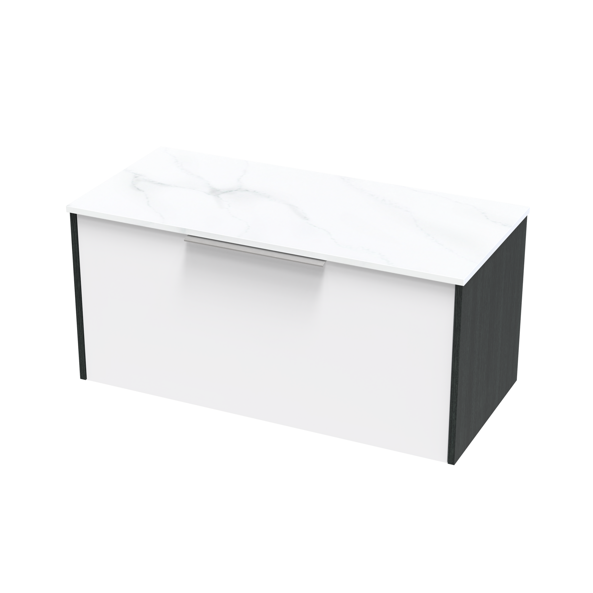 Nikau Pro Arctic 1000 Single Drawer Two Tone Wall Vanity