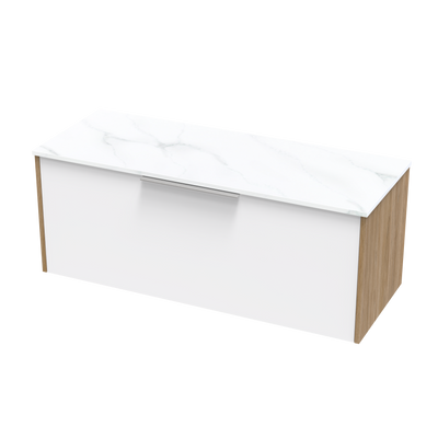 Nikau Pro Arctic 1200 Single Drawer Two Tone Wall Vanity