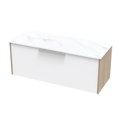 Nikau Pro Arctic 1200 Single Drawer Two Tone Wall Vanity