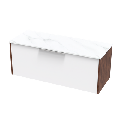 Nikau Pro Arctic 1200 Single Drawer Two Tone Wall Vanity