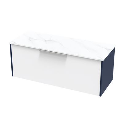 Nikau Pro Arctic 1200 Single Drawer Two Tone Wall Vanity