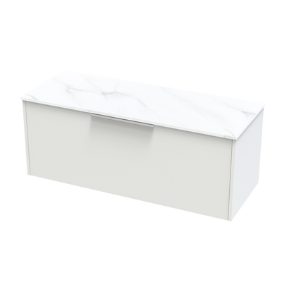 Nikau Pro Arctic 1200 Single Drawer Wall Vanity