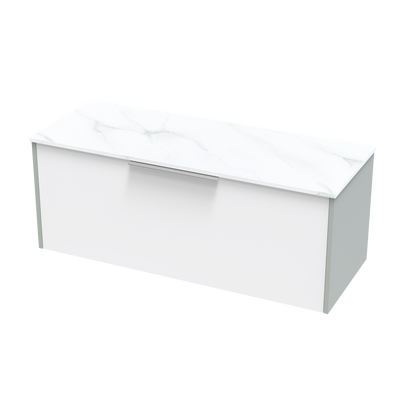 Nikau Pro Arctic 1200 Single Drawer Two Tone Wall Vanity