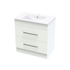 Pacific Double Drawer 750mm Floor Vanity