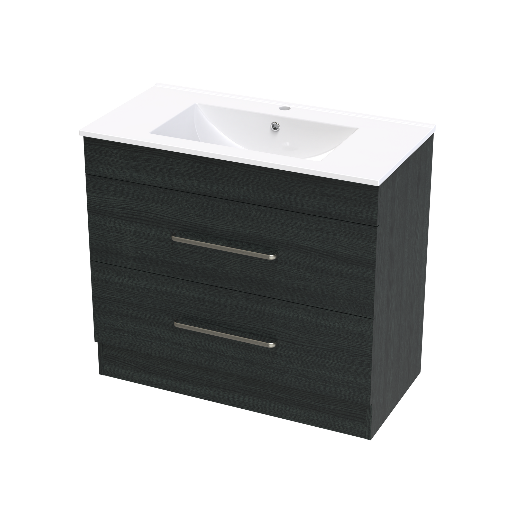 Pacific Double Drawer 900mm Floor Vanity