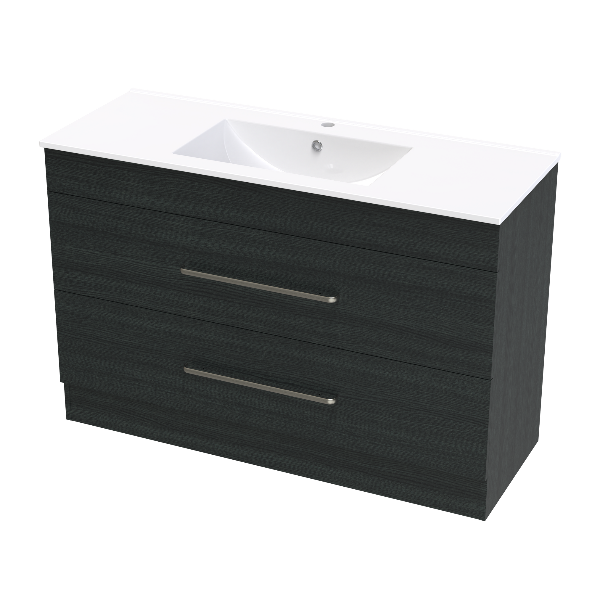 Pacific Double Drawer 1200mm Floor Vanity