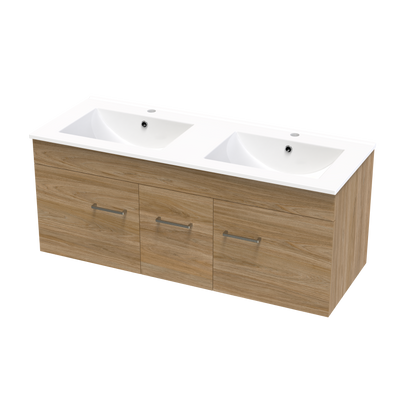 Classic Valley 1200 Double Bowl Wall Vanity